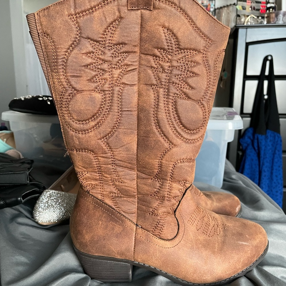Brown Western Boots
